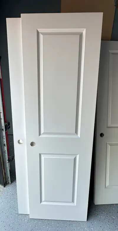 Like new doors size 26”, 32” x 80”