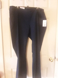 Woman's Size 24W  Black Pants - Bootcut, Comfort Waist - NEW