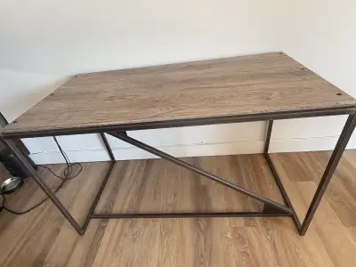 Study wooden table, View more