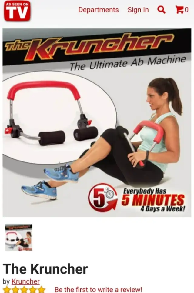 The Kruncher Ultimate AB machine in Exercise Equipment in City of Toronto - Image 2
