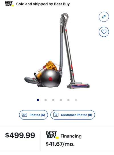 Dyson Vacuum Big Ball Canister, View more