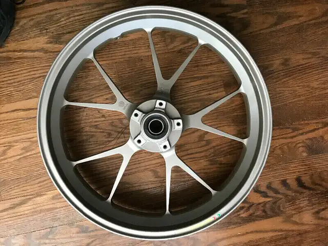 Ducati Marchesini Light Weight 10 Spoke Forged Wheels FRONT,REAR in Motorcycle Parts & Accessories in Barrie - Image 5