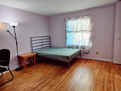 All inclusive master bedroom available in a male student shared house located on bus routes and near...
