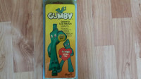 Vintage Carded Gumby Quartz LCD Watch By Lewco