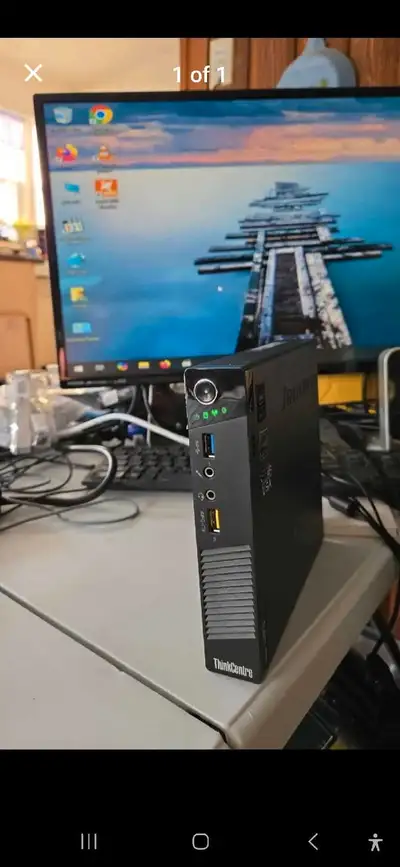 Windows 10,i5 processor 2ghz, 4gb of ram, 500 GB hard drive, 5 usb ports, wireless built in. Call St...