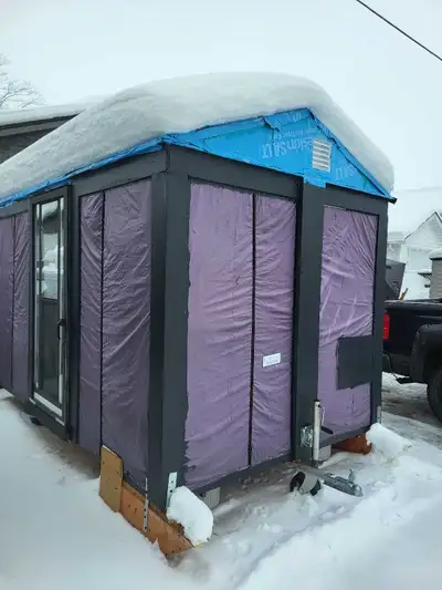 ICE FISHING HUT TRAILER **PRICE DROP WANT GONE ASAP**, View more