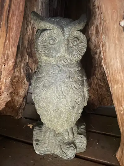Large Concrete Owl, View more
