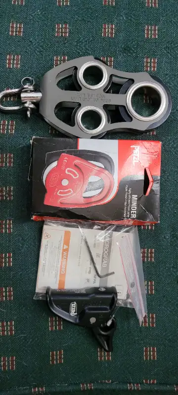 Micro grab,minder pulley ,1000 lb pulley, View more