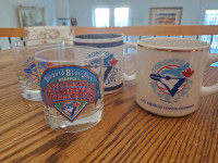 MLB Toronto Blue Jays 1992 World Series Champions Glass Mugs