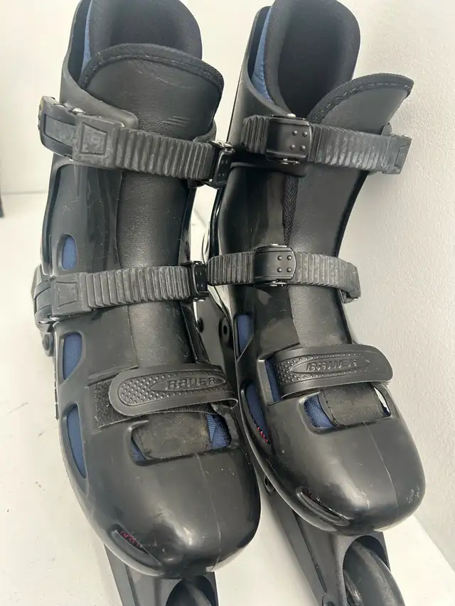 Bauer V-Tech V2 inline skates men’s size 5/6 in Skates & Blades in Calgary - Image 4