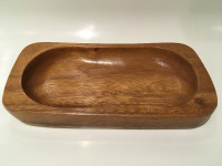 VINTAGE TEAK BOWL VIDE POCHE BOL BOIS TECK RETRO MID CENTURY