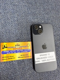 iPhone 15 open box new with warranty Ottawa Ottawa / Gatineau Area Preview