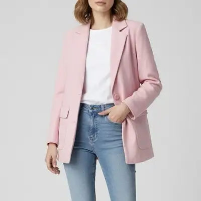 Pink Spring/Fall Coat - Medium, View more