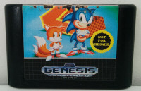 SEGA Genesis Sonic 2. Vintage. 1992