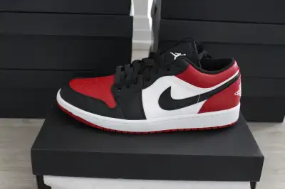 Jordan 1 Low Bred Toe, View more