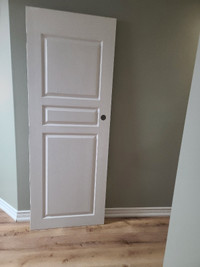 White Interior door 30 x80