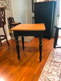 Wood End Table