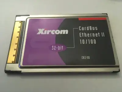 Xircom 32-Bit 10/100 Ethernet II Cardbus CBE2-100, View more