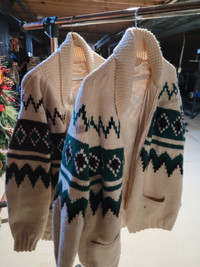 His & Hers matching knit sweaters!!