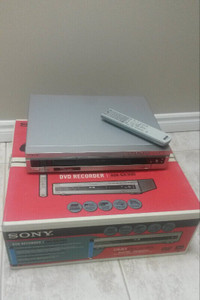 SONY DVD Recorder RDR-GX300