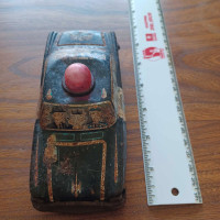 Antique tin toy Police Car 