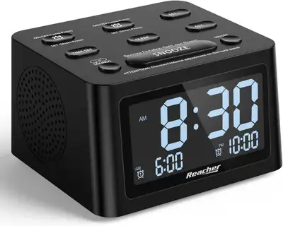 Alarm clock white noise machine, Reacher R3, View more