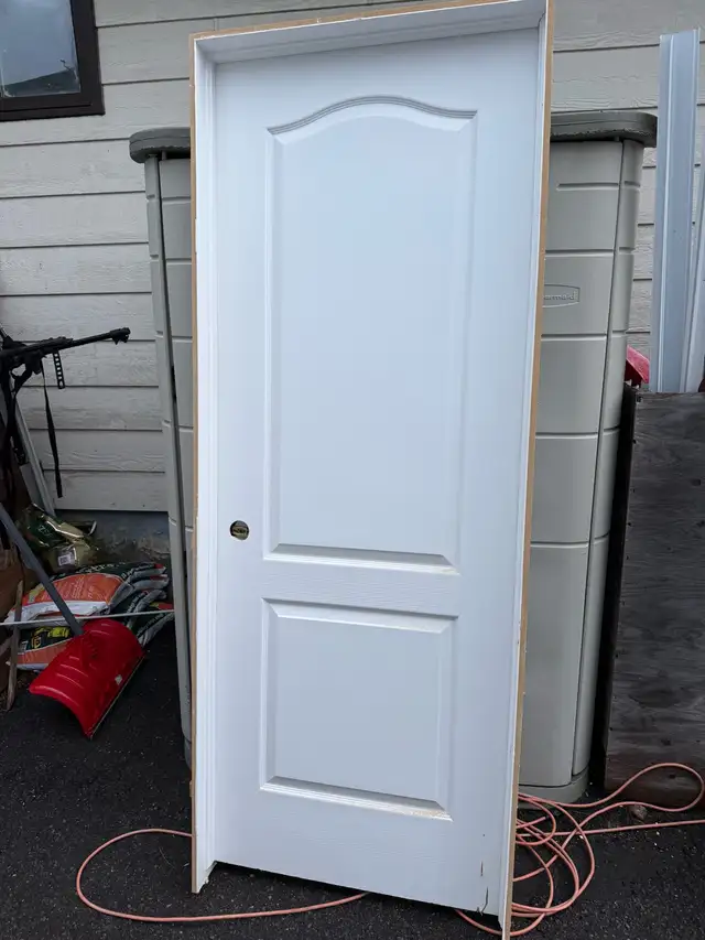 interior doors -- 2 prehung 30x80 2 panel arch top | Windows, Doors ...