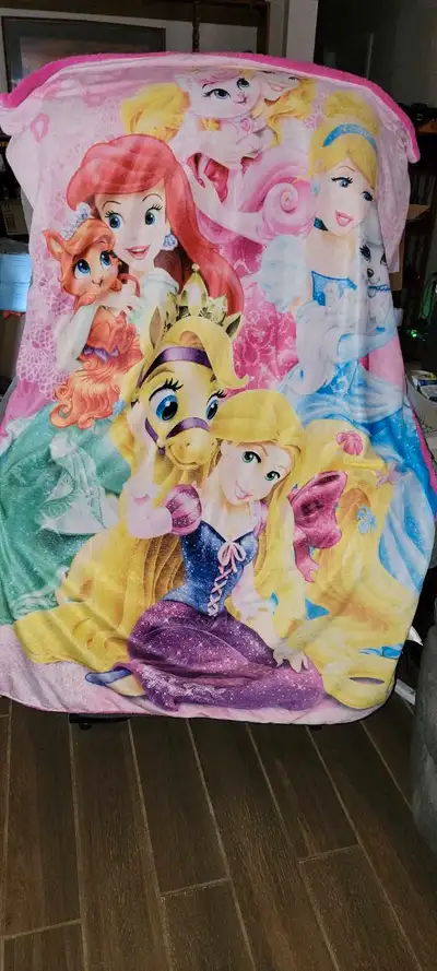 Princess blanket and pillow , View more
