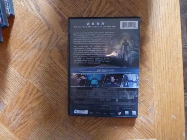 Ender’s Game   DVD   mint  $3.0062863265164035121