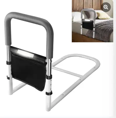 MPINOI Bed Rails for Ederly Adults Safety, Adjustable Height Bed, View more