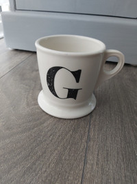 Anthropologie "G" Mug - Pick up from Yonge/Eglinton