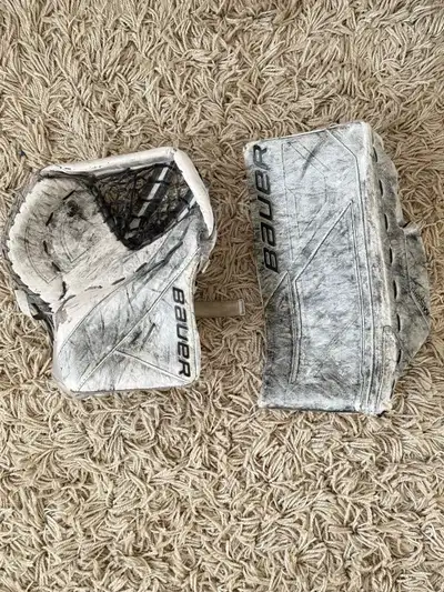 Bauer Goalie Glove & Blocker – Intermediate – Used, View more