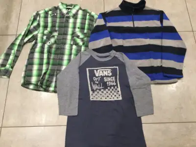 Chandails manches longues garçons 10-14 ans / Boy long tees, View more