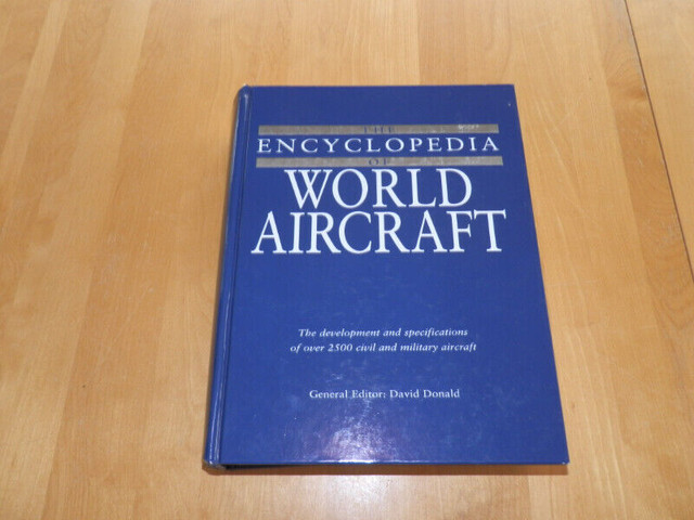 Aircraft encyclopedia 2500 units, technical data plus 700 photos in Other in Ottawa