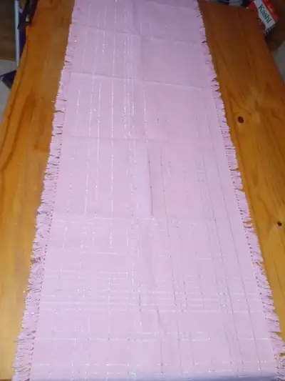 Vintage table runner 17x67, View more