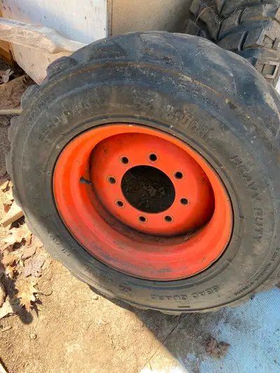 Spare wheel for skid steer 10-16.5 tire 16.5x8.25 DOT titan USA