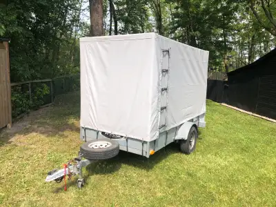 Remorque K-trail bien modifiée solide merveilleuse pour vtt-camping-kayak-etcétéra…… Essieux 3500 lb...