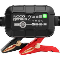 NOCO GENIUS2 Smart Battery Charger/Maintainer/Desulfator, 2-Amp