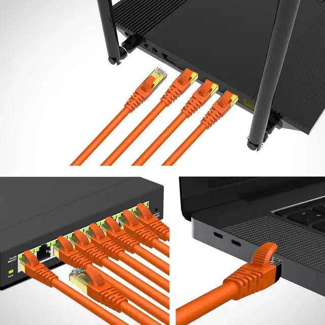 CAT 8 Ethernet Cable Shielded SFTP Internet Network Patch Cord in Cables & Connectors in Hamilton - Image 4