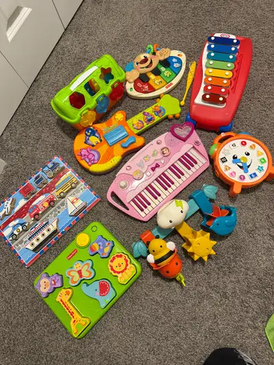 Fisher-Price and Little Tikes Toy Bundle, View more