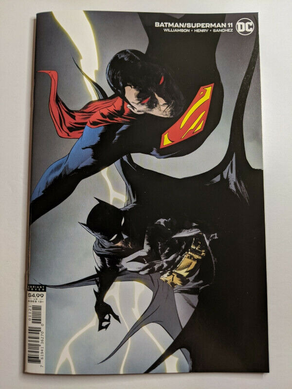 Batman Superman #11 Lee Bermejo Variant August 2020 DC Comics VF dans Art et objets de collection  à Longueuil/Rive Sud