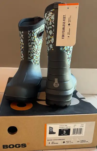 Brand New Bogs Kids Winter Boots - Big Kid Size 3, View more