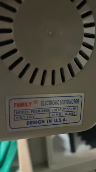 I'm selling a Juki DDL-8700 industrial sewing machine that's only a month old. It comes with everyth...