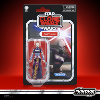 Star Wars the Vintage Collection Asajj Ventress action figures, View more