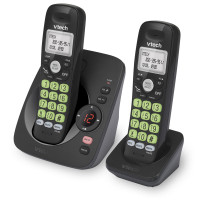 VTech 2 Handset DECT 6.0 Cordless Answering System Caller ID NEW