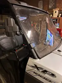  Windshield and mirrors for 2022 XP 1000