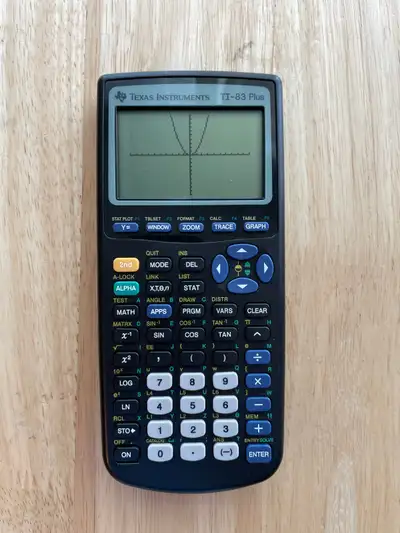 TI-83 + Plus Graphing Calculator Like New All Works, View more