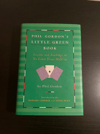 Phil Gordon's Little Green Book - Hardcover