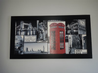 LONDON COLLAGE WALL ART
