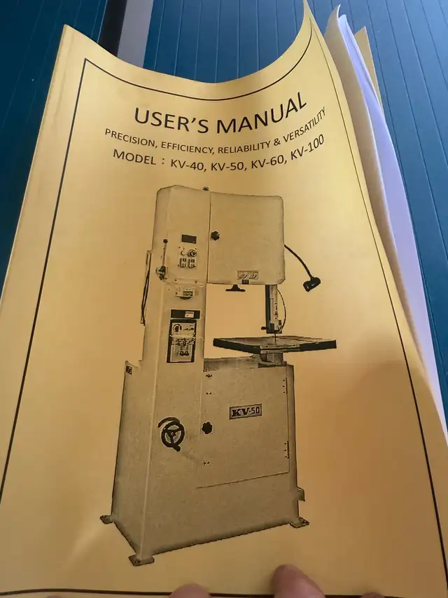 kv60 upright metal cutting bandsaw  in Power Tools in Calgary - Image 7